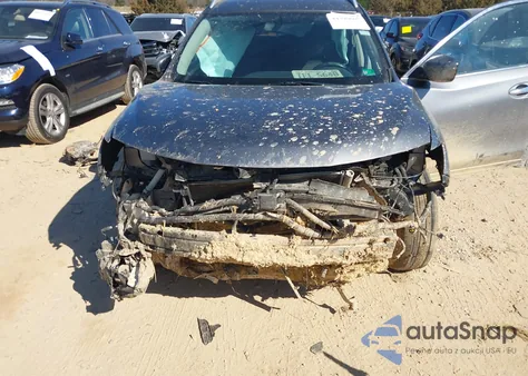 2017 Nissan Rogue Sv from USA, damaged, VIN KNMAT2MV5HP576716